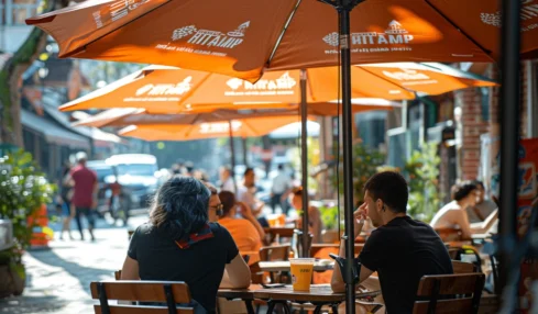 Les parasols publicitaires : un outil incontournable pour augmenter la visibilité et fidéliser les clients