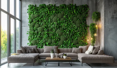 Les murs végétaux artificiels : une solution innovante pour apporter la verdure dans les intérieurs